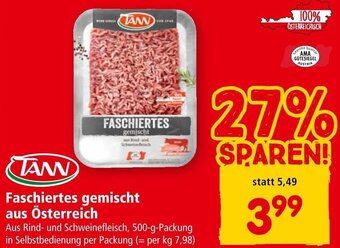 Interspar Faschiertes gemischt aus Österreich 500-g-Packung Angebot