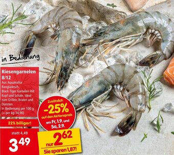 Interspar Riesengarnelen 8/12 Angebot