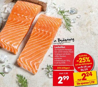 Interspar Lachsfilet Angebot