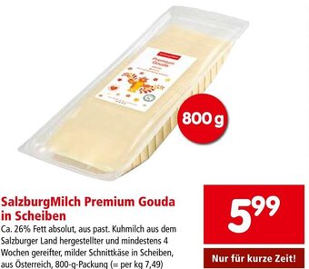 Interspar SalzburgMilch Premium Gouda in Scheiben Angebot