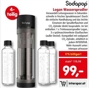 Interspar Sodapop Logan Wassersprudler Angebot
