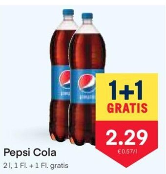 MPreis Pepsi Cola 2L,1 Fl. + 1 Fl. gratis Angebot