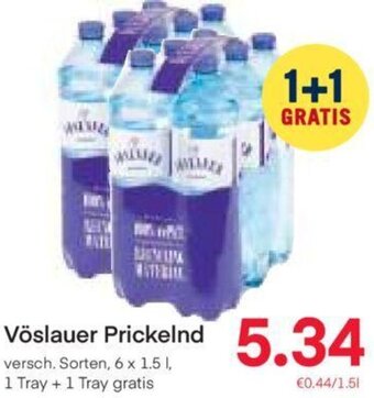 MPreis Vöslauer Prickelnd versch. Sorten, 6 x 1.5 l Angebot