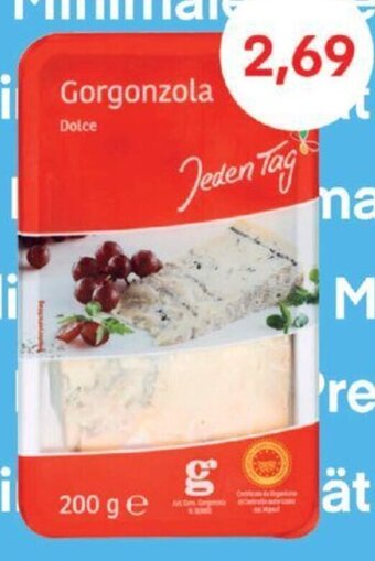 MPreis Jeden Tag Gorgonzola Angebot