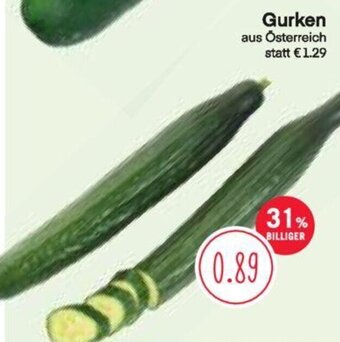 MPreis Gurken Angebot