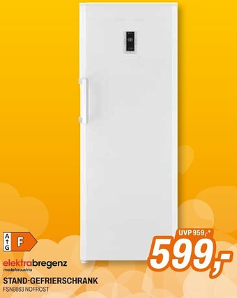 Expert elektrabregenz STAND-GEFRIERSCHRANK Angebot