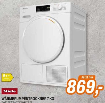 Expert Miele WÄRMEPUMPENTROCKNER 7 KG Angebot