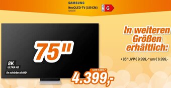 Expert SAMSUNG NeoQLED-TV (189 CM) Angebot