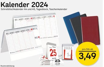 Post Kalender 2024 Angebot