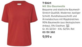 Tchibo Eduscho T-Shirt Mit Bio-Baumwolle Angebot