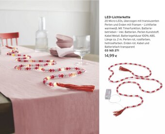 Tchibo Eduscho LED-Lichterkette Angebot