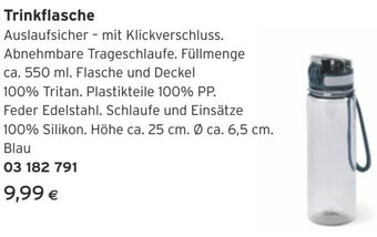 Tchibo Eduscho Trinkflasche Angebot