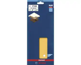 Hornbach Schleifpapier bosch c470, 115x280 mm, k120, expert 10 stk. Angebot