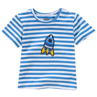 Ernsting's family Baby t-shirt mit raketen-applikation Angebot