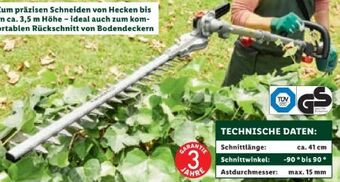 Lidl Langstiel-heckenschere Angebot