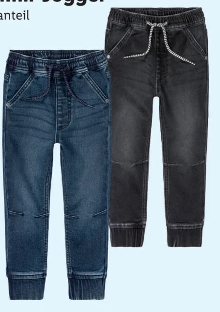 Lidl discount denim joggers