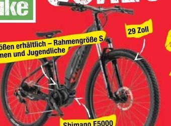 Maximarkt E-bike escape sport Angebot