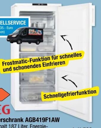 Maximarkt Gefrierschrank agb419f1aw Angebot