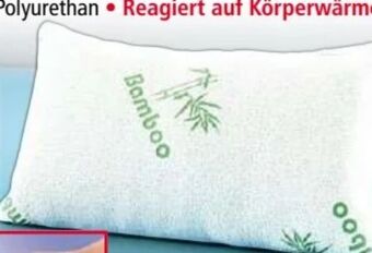 Norma Viskoelastisches nackenstützkissen bamboo Angebot