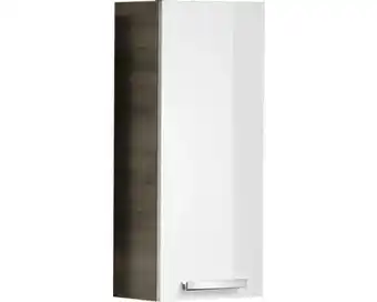 Hornbach Hängeschrank fackelmann a-vero 79,5x35x21,5 cm weiß/grau Angebot