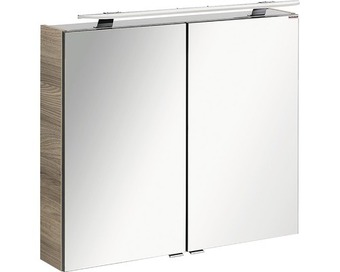 Hornbach Led-spiegelschrank fackelmann luxor 2-türig 80x72,5x20,5 cm steinesche Angebot