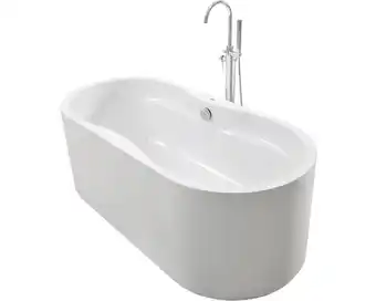 Hornbach Freistehende ovale badewanne sanotechnik g9021 170x80x80 cm Angebot
