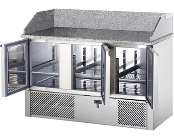Hornbach Pizzakühltisch sonnenkönig 160x75x151 cm edelstahl Angebot