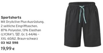 Tchibo Eduscho Sportshorts Angebot