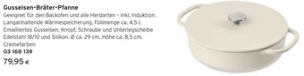 Tchibo Eduscho Gusseisen-Bräter-Pfanne Angebot