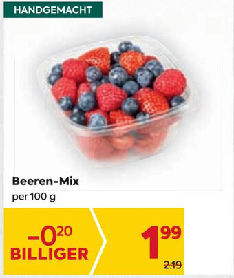 Billa Beeren-Mix per 100 g Angebot