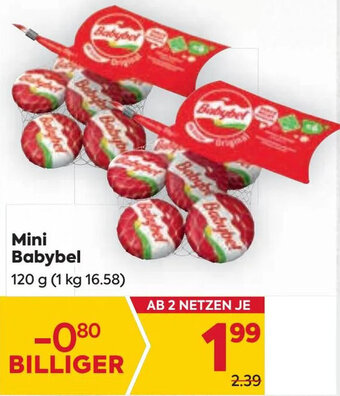 Billa Mini Babybel 120 g Angebot