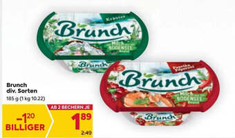 Billa Brunch div. Sorten 185 g Angebot