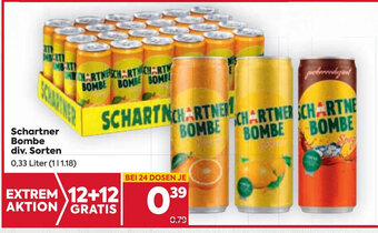 Billa Schartner div. Sorten 0,33 Liter (111.18) Angebot