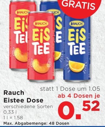 Unimarkt Rauch Eistee Dose verschiedene Sorten 0.33 L Angebot