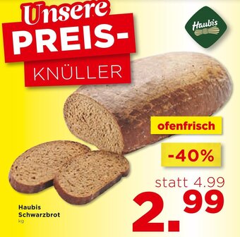 Unimarkt Haubis Schwarzbrot Angebot