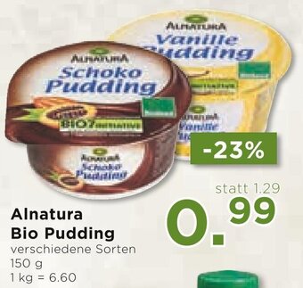 Unimarkt Alnatura Bio Pudding 150 g Angebot