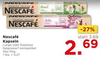 Nescafé Kapseln 10er-Pkg.