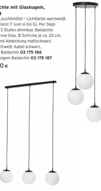 Tchibo Eduscho Hängeleuchte Angebot