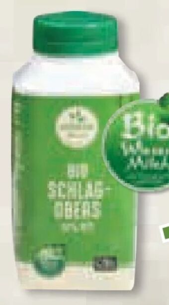 Unimarkt Bio wiesenmilch schlagobers länger frisch Angebot