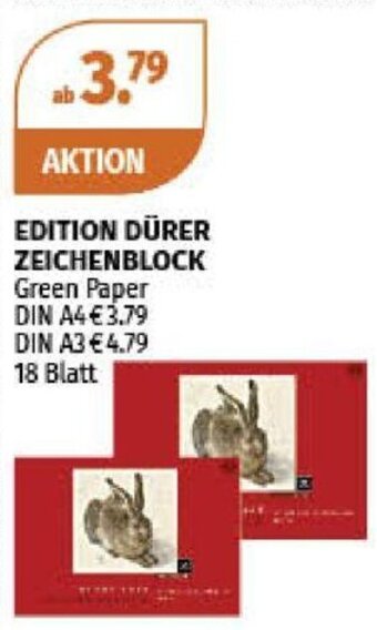 Müller EDITION DÜRER ZEICHENBLOCK Angebot