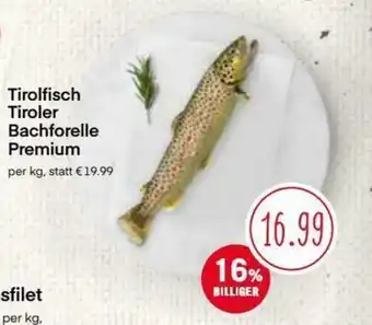 MPreis Tirolfisch Tiroler Bachforelle Premium Angebot