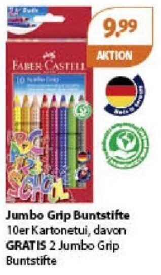 Müller Jumbo Grip Buntstifte Angebot