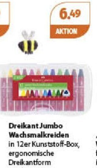 Müller Dreikant Jumbo Wachsmalkreiden Angebot