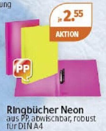 Müller Ringbücher Neon Angebot