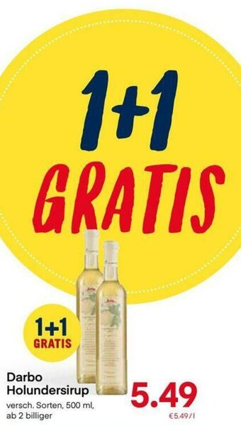 MPreis Darbo Holundersirup 500 ml Angebot