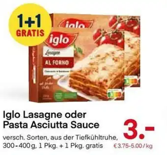 MPreis Iglo Lasagne Oder Pasta Asciutta Sauce Angebot