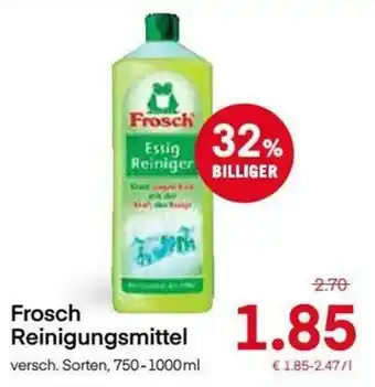 MPreis Frosch Reinigungsmittel 750-1000 ml Angebot