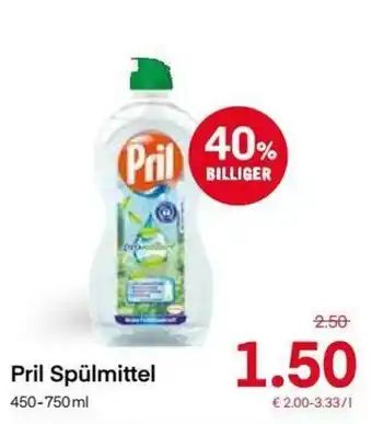 MPreis Pril Spülmittel 450-750 ml Angebot