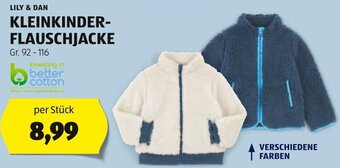 Hofer LILY & DAN KLEINKINDER-FLAUSCHJACKE Gr. 92-116 Angebot