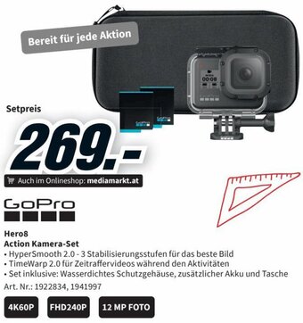 Media Markt Hero8 Action Kamera-Set Angebot